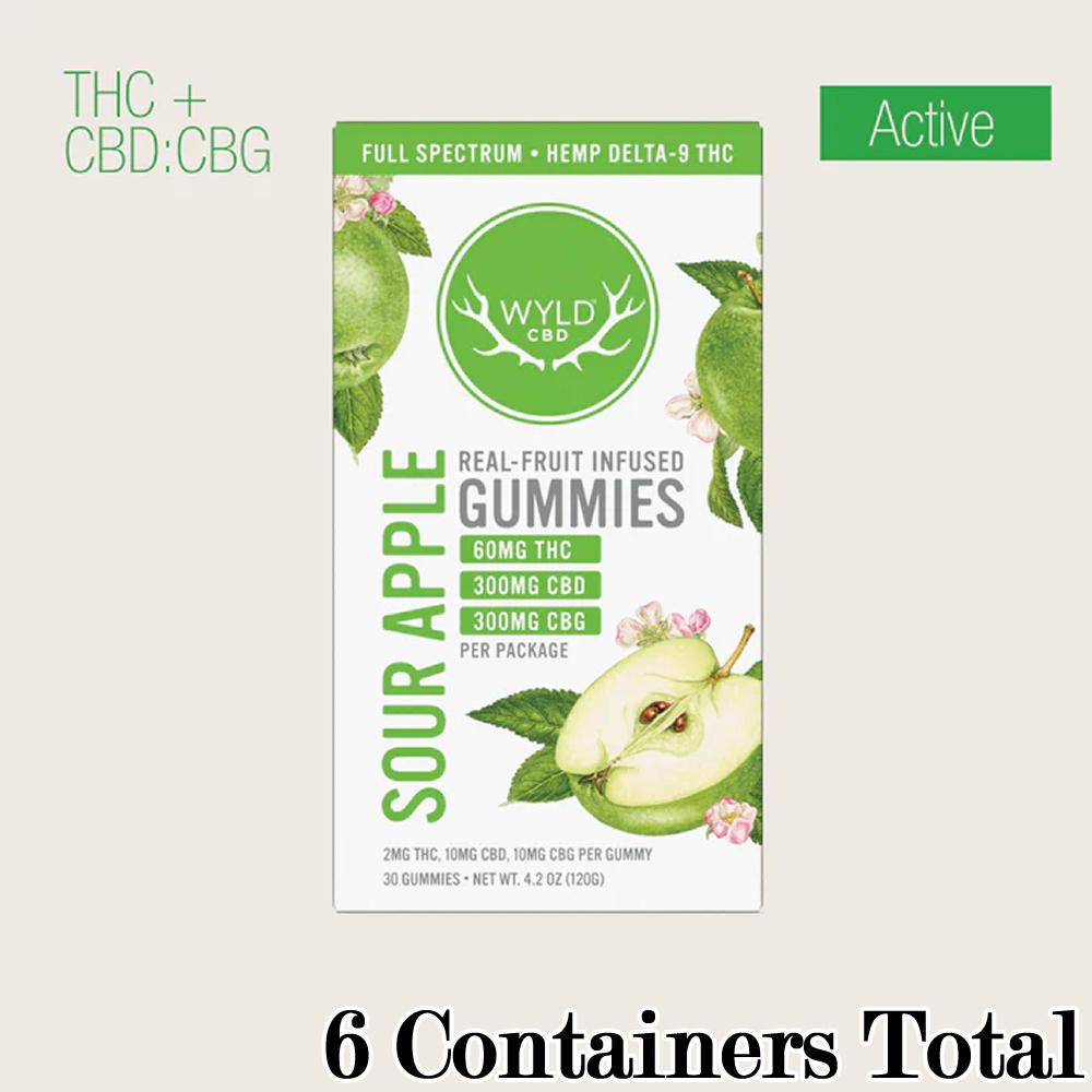 Wyld Low Dose THC : CBG Gummies