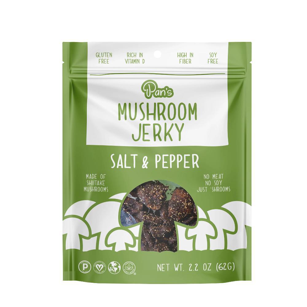 Pan's Mushroom Jerky Salt & Pepper