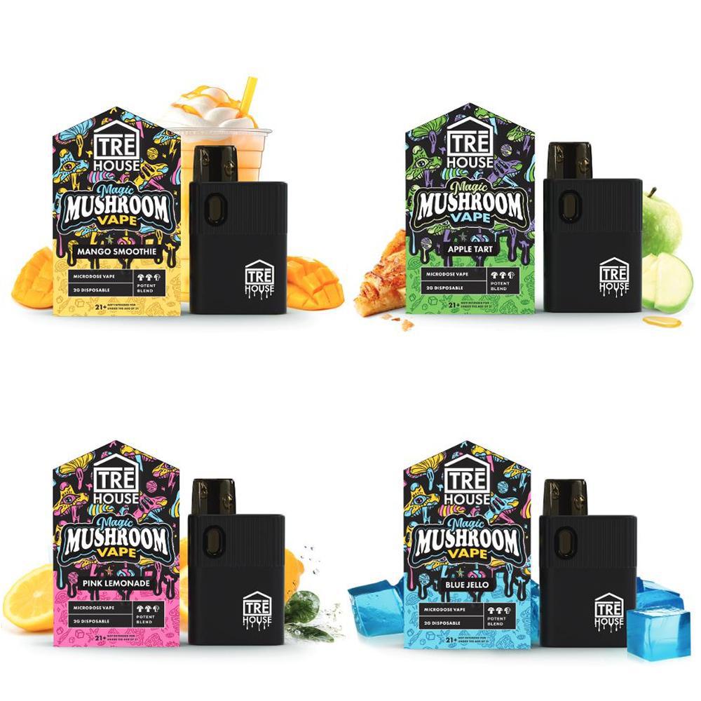 TRE House Magic Mushroom Vape | 4 Flavors Ethereal Gold Dispensary TRE House Magic Mushroom Vape | 4 Flavors Ethereal Gold Dispensary