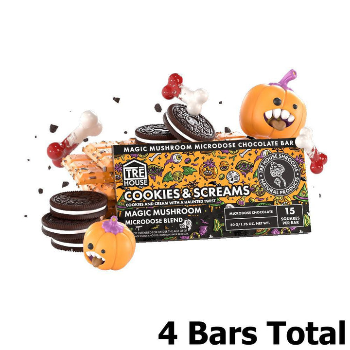 TRE House Cookies & Screams Magic Mushroom Chocolate Bar