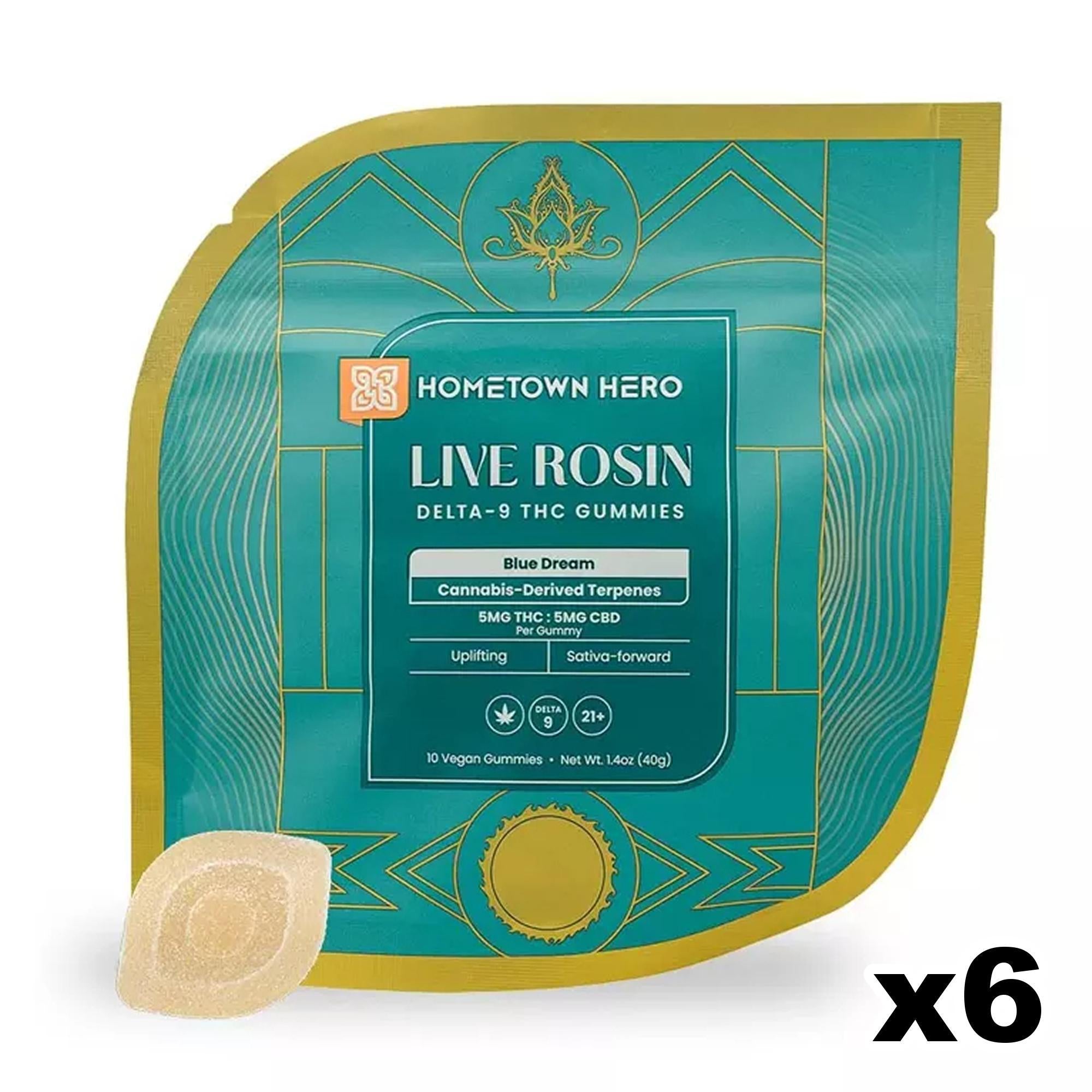 Hometown Hero Delta-9 Live Rosin Gummies | 4 Strains – Ethereal