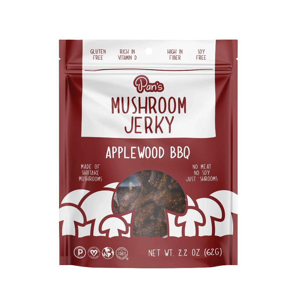 Pan's Mushroom Jerky Applewood BBQ view 4