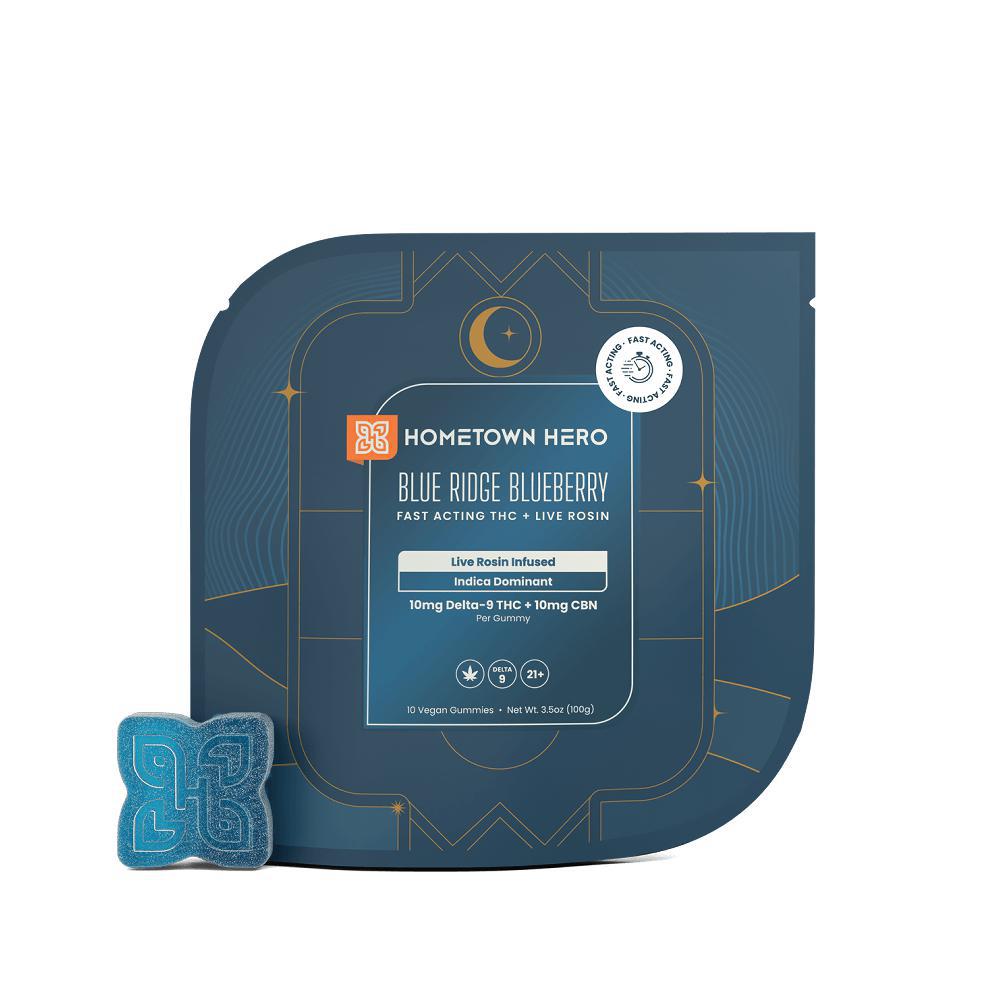 Hometown Hero Live Rosin Indica Gummies view 4