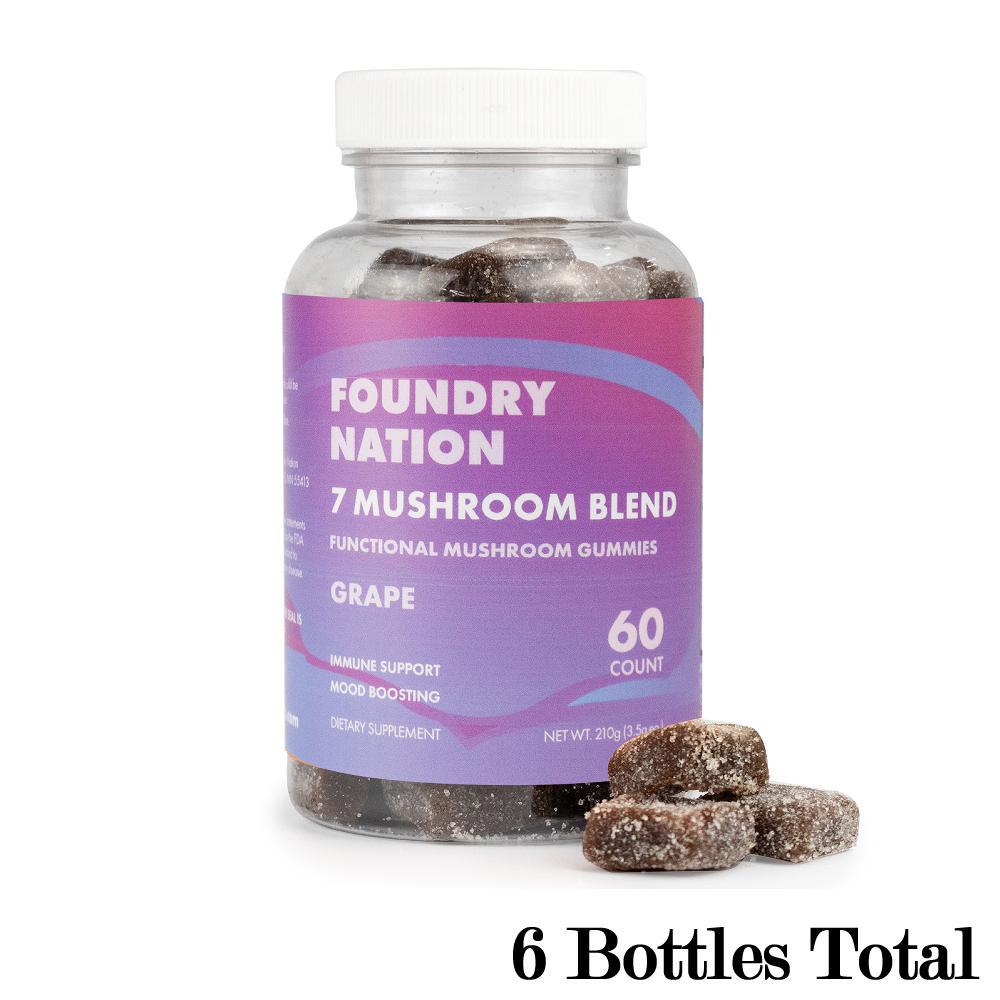 Foundry Nation 7 Mushroom Blend Gummies view 2