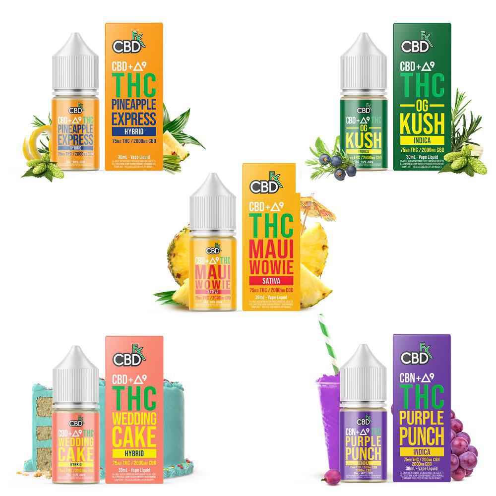 CBDfx THC Vape Juice view 2