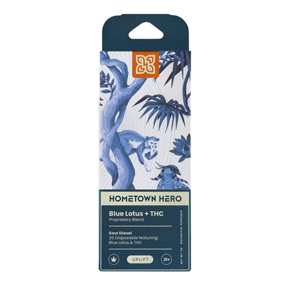 Hometown Hero Blue Lotus Vapes | 2 Gram Disposable Ethereal Gold Dispensary Hometown Hero Blue Lotus Vapes | 2 Gram Disposable Ethereal Gold Dispensary