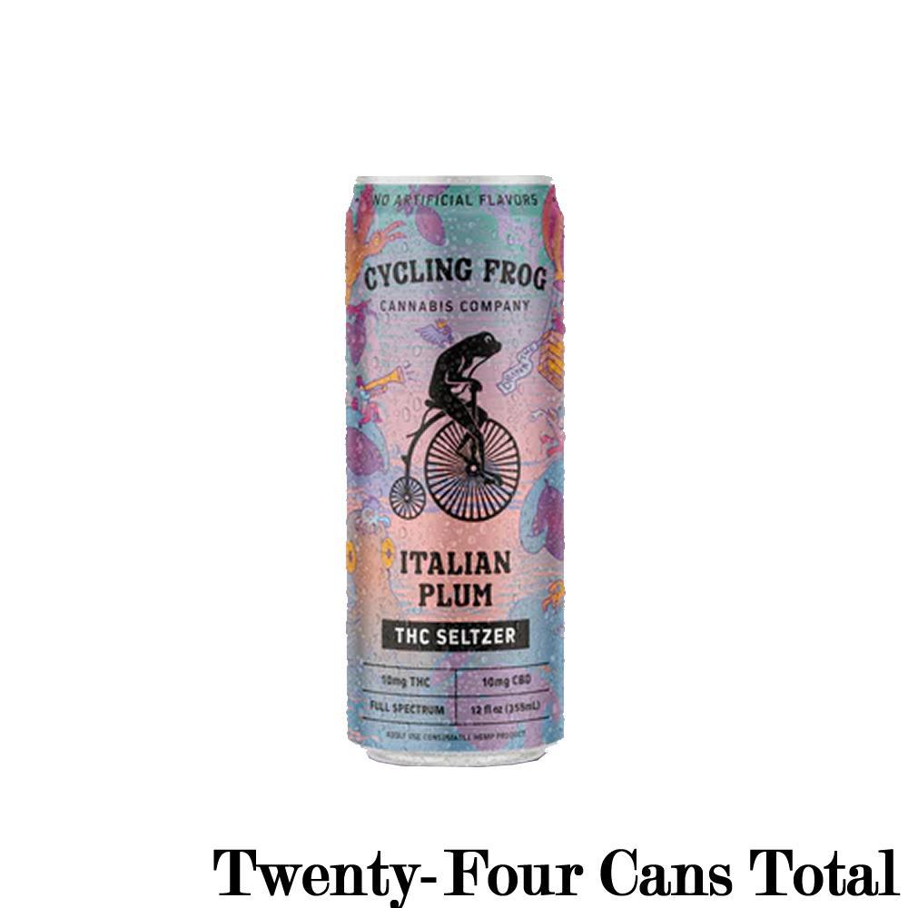 Cycling Frog Italian Plum THC Seltzer (Seasonal Availability) view 2