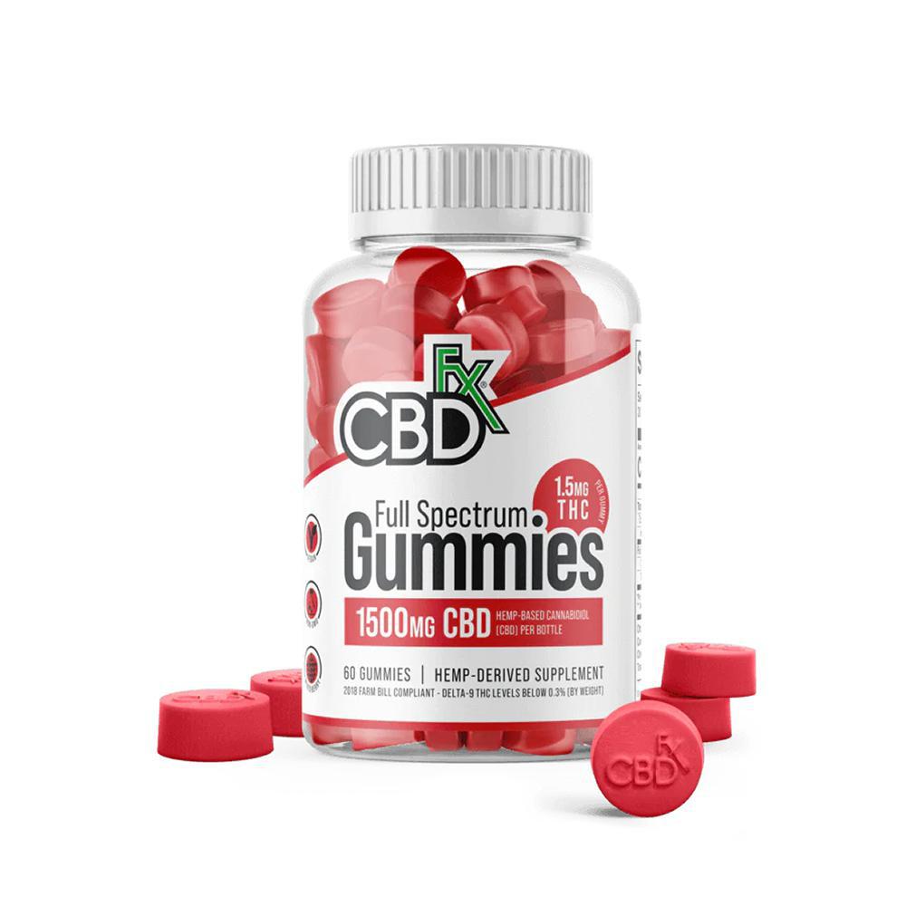 CBDfx Full Spectrum Mixed Berry CBD Gummies view 4