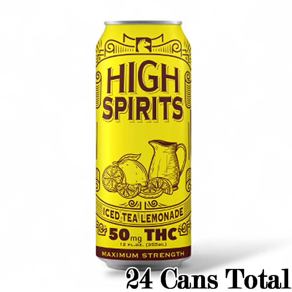 High Spirits Iced Tea Lemonade - Ethereal Gold Dispensary