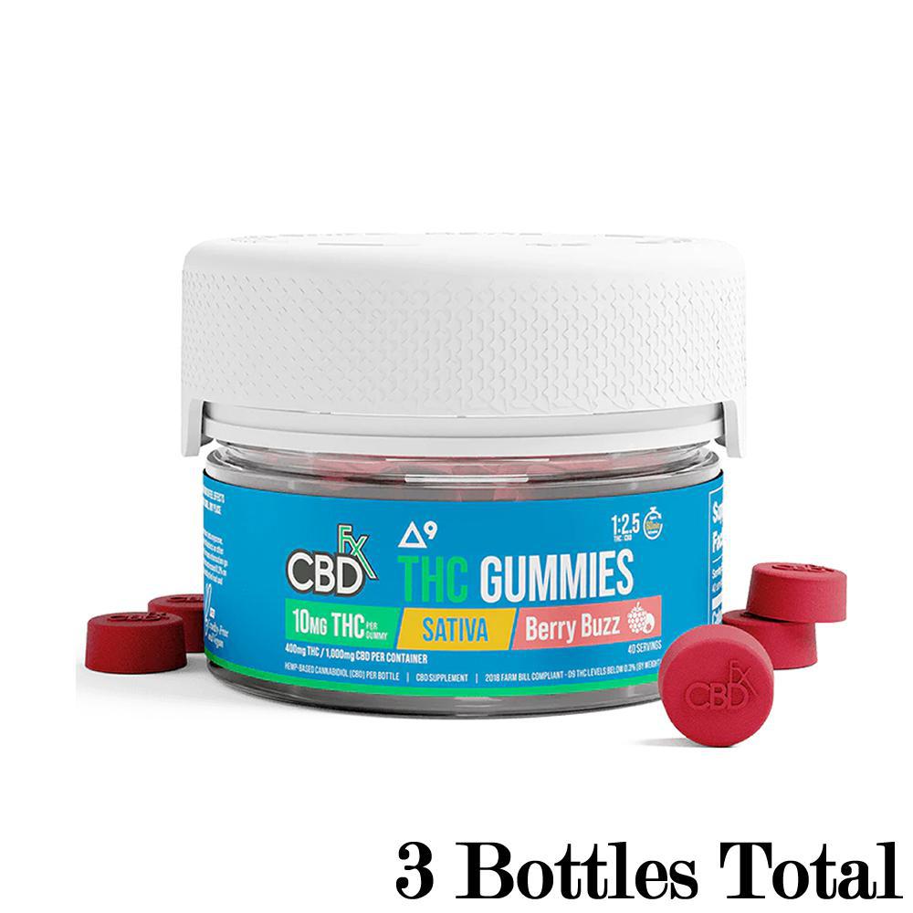 CBDfx High Potency Delta-9 Gummies - Ethereal Gold Dispensary