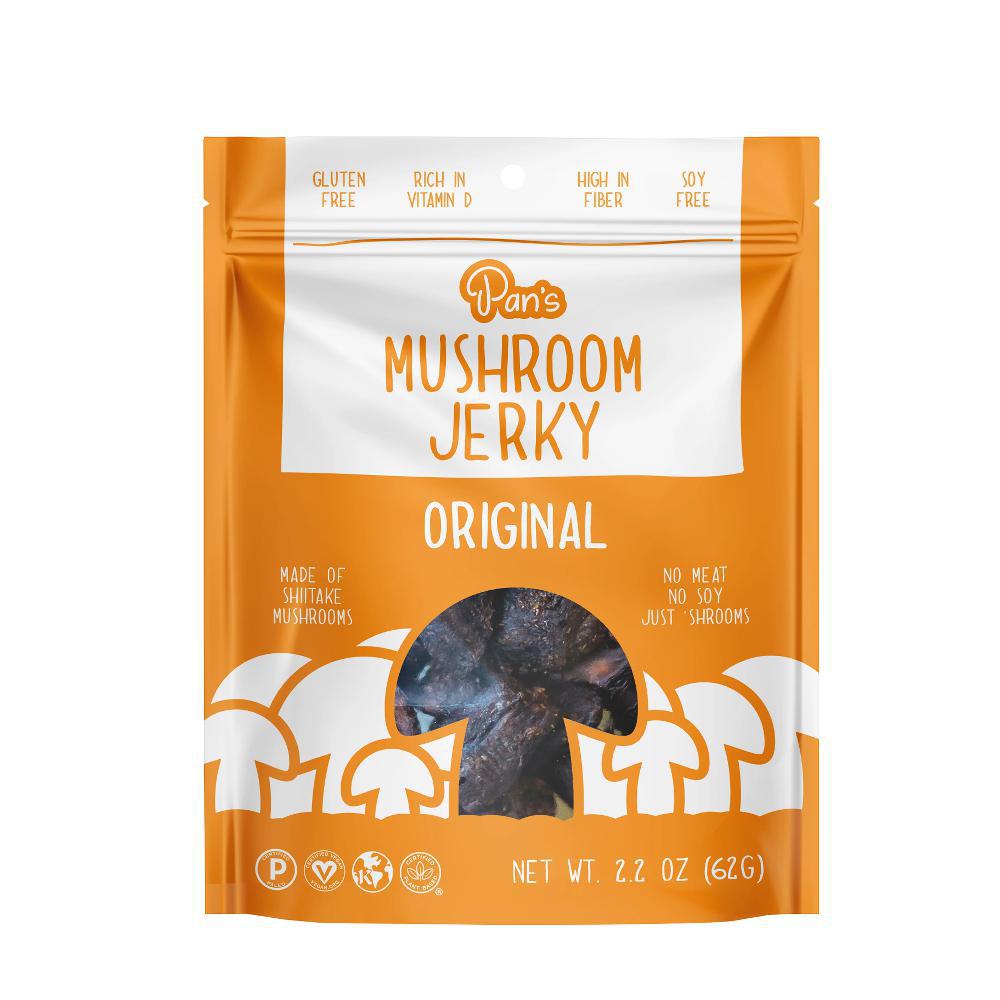 Pan's Mushroom Jerky Original Flavor view 4