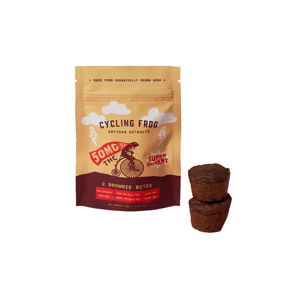 Cycling Frog THC Brownie Bites view 4