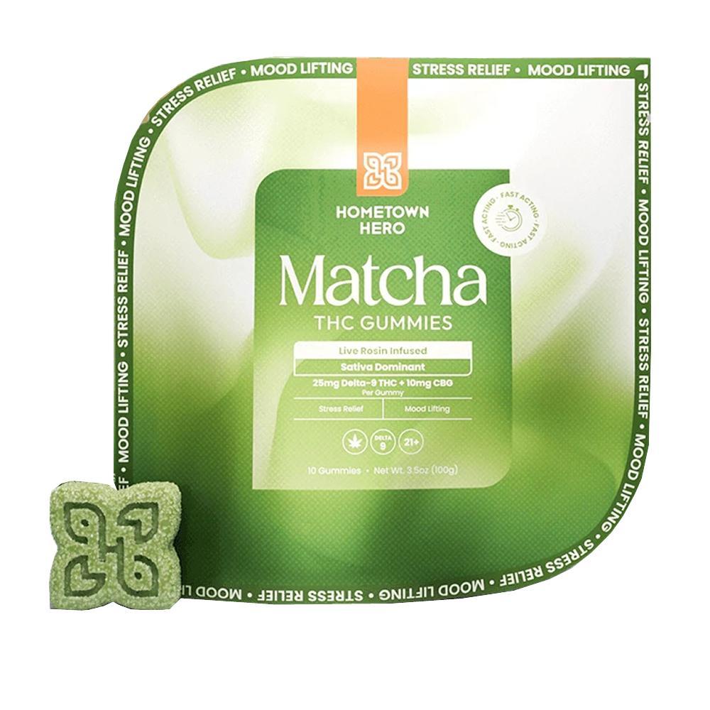 Hometown Hero Matcha Delta-9 Live Rosin Gummy