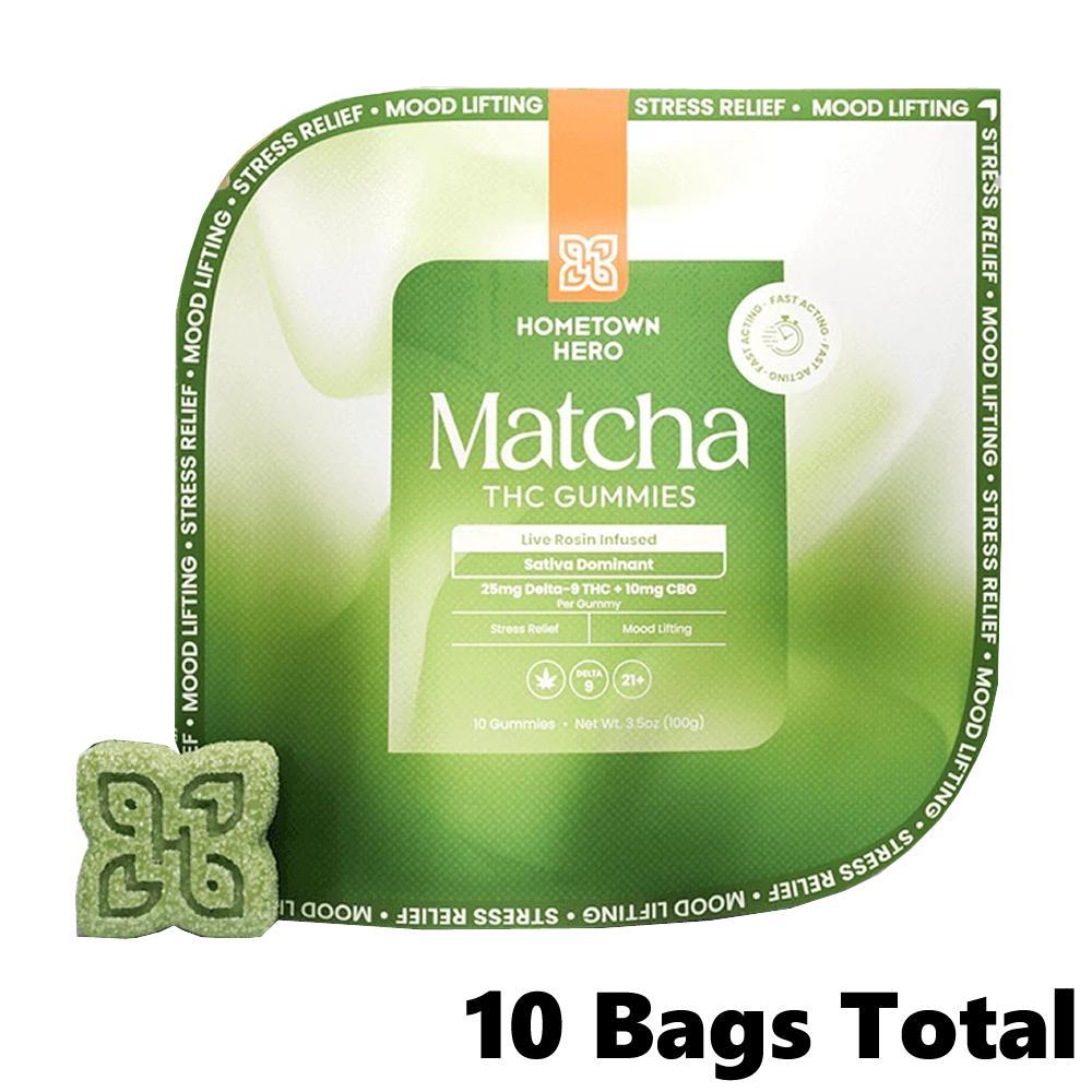 Hometown Hero Matcha Delta-9 Live Rosin Gummy