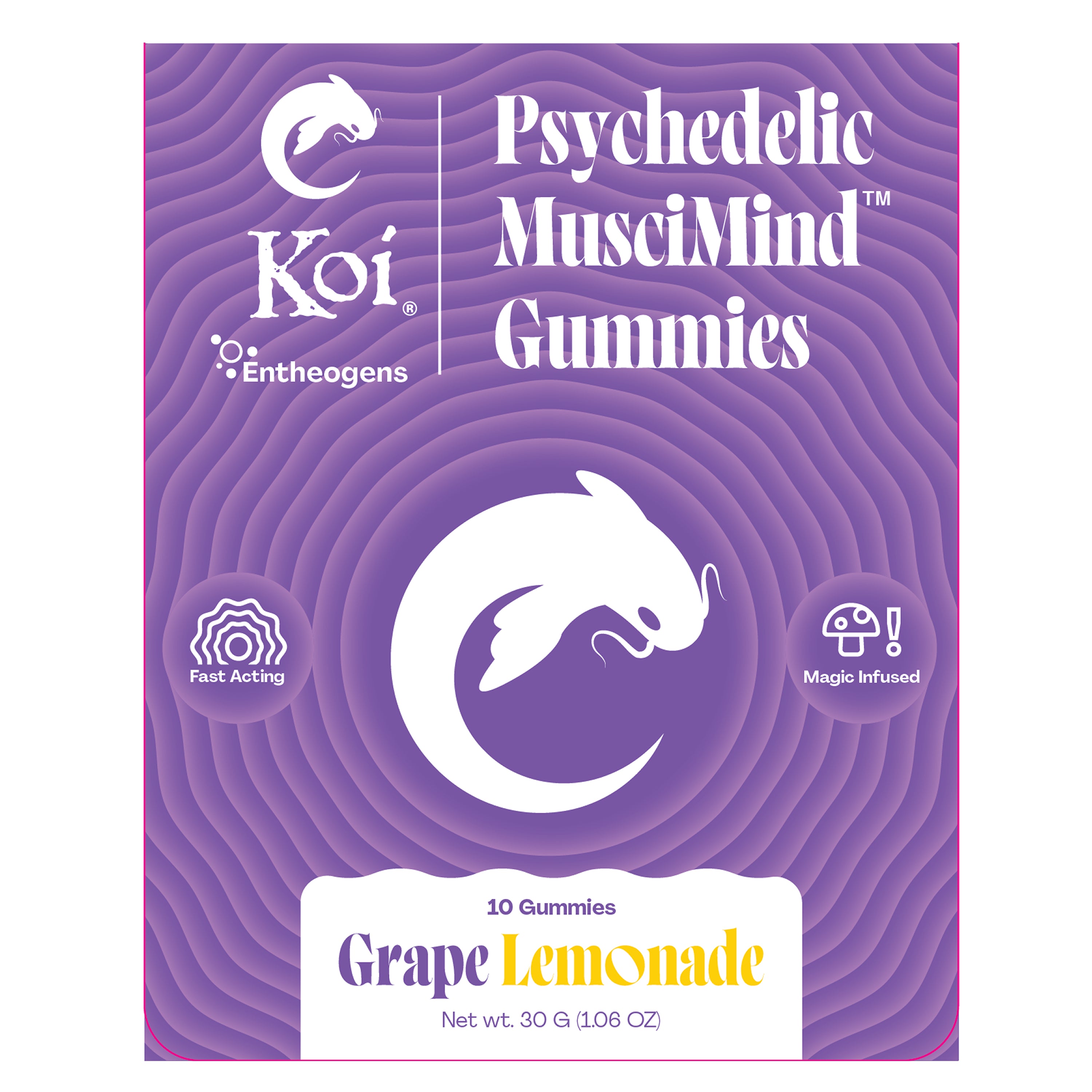 Koi Psychedelic MusciMind Gummies | 3 Flavors – Ethereal Gold