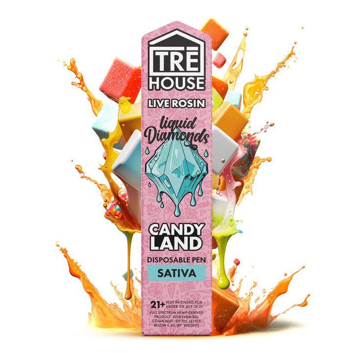 TRE House Liquid Diamonds Candy Land 2 Gram Disposable Vape