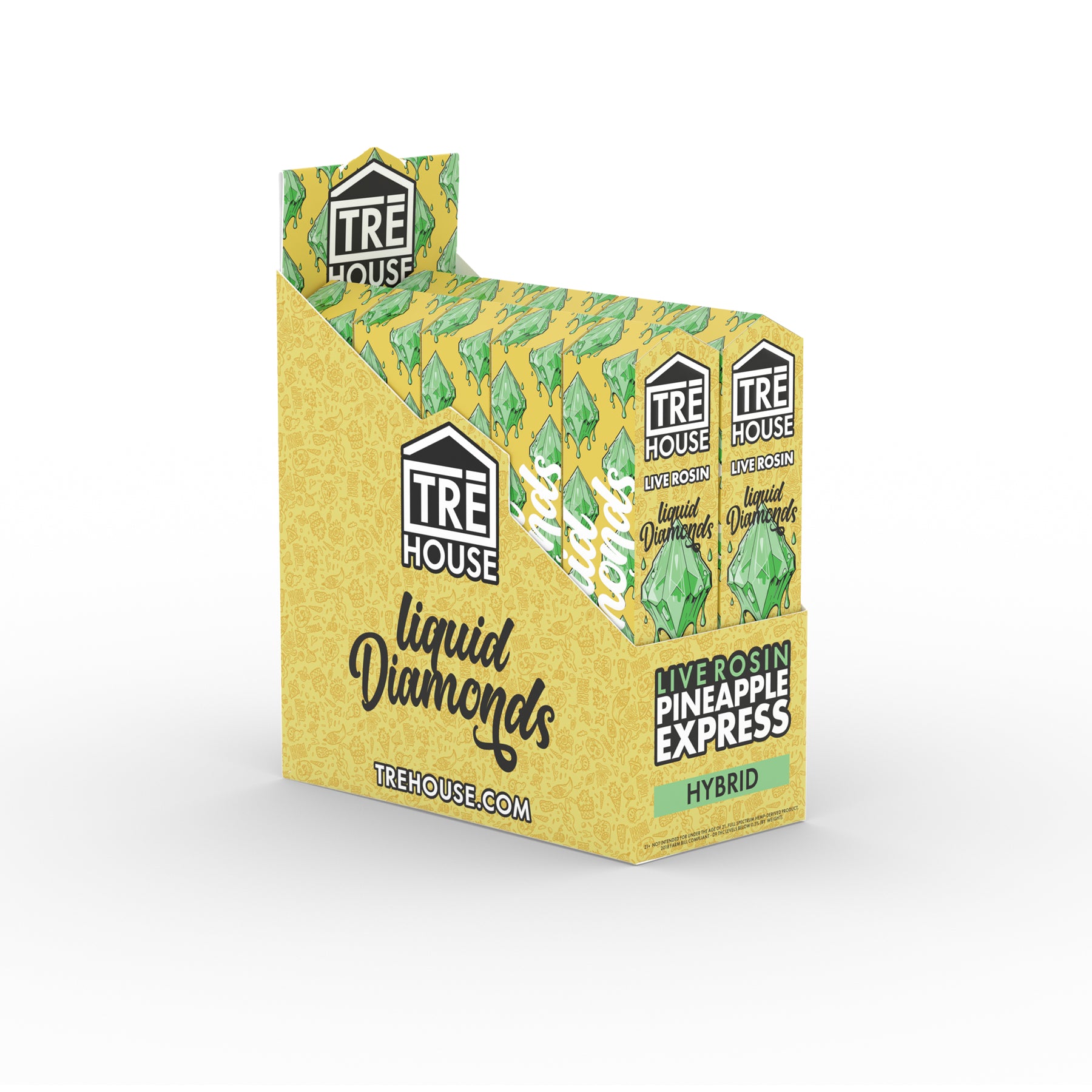 TRE House 2 Gram Liquid Diamonds Disposable Vape view 4