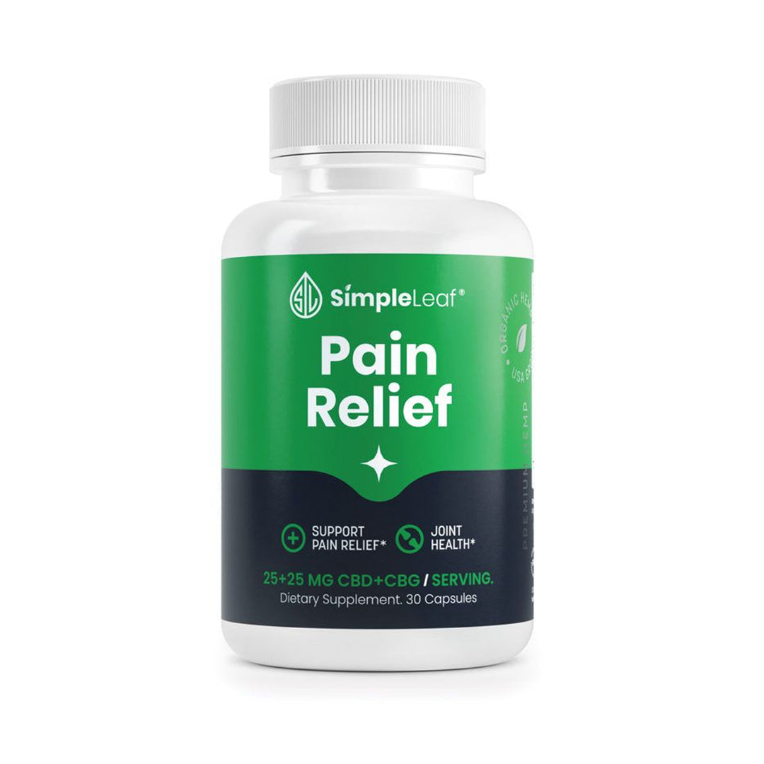 Simple Leaf CBD + CBG Pain Relief