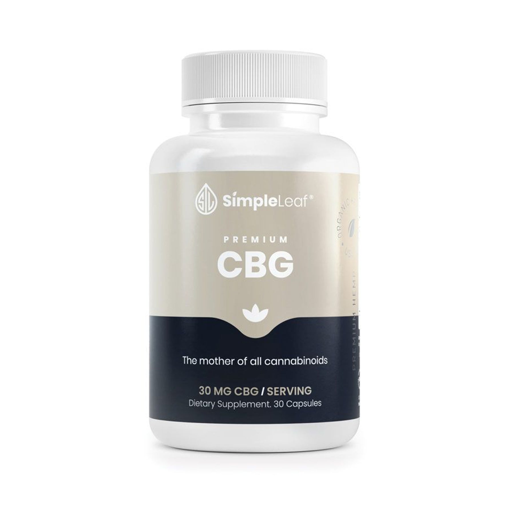 Simple Leaf CBG Capsules