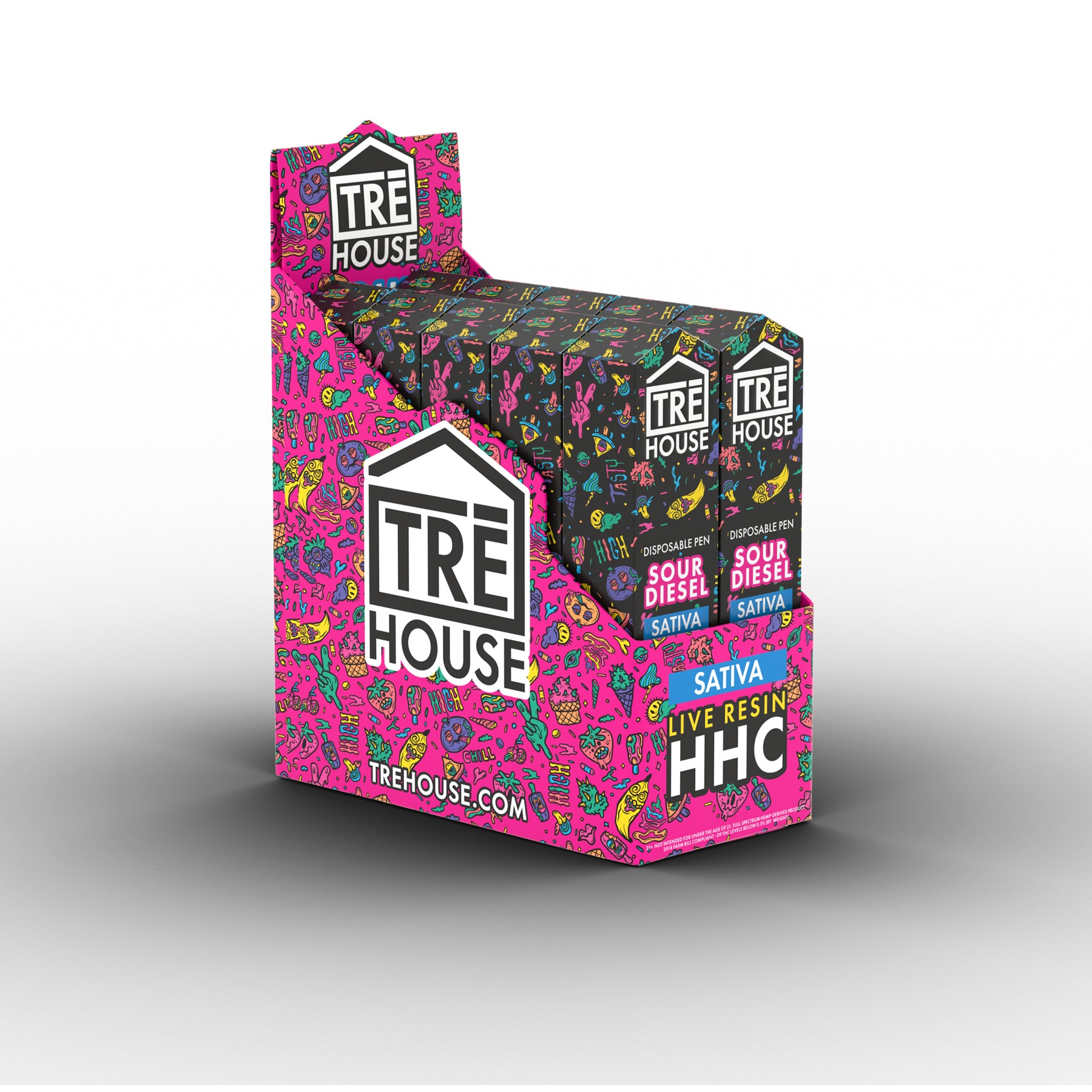 TRE House 2 Gram Live Resin HHC Disposable Vape view 2