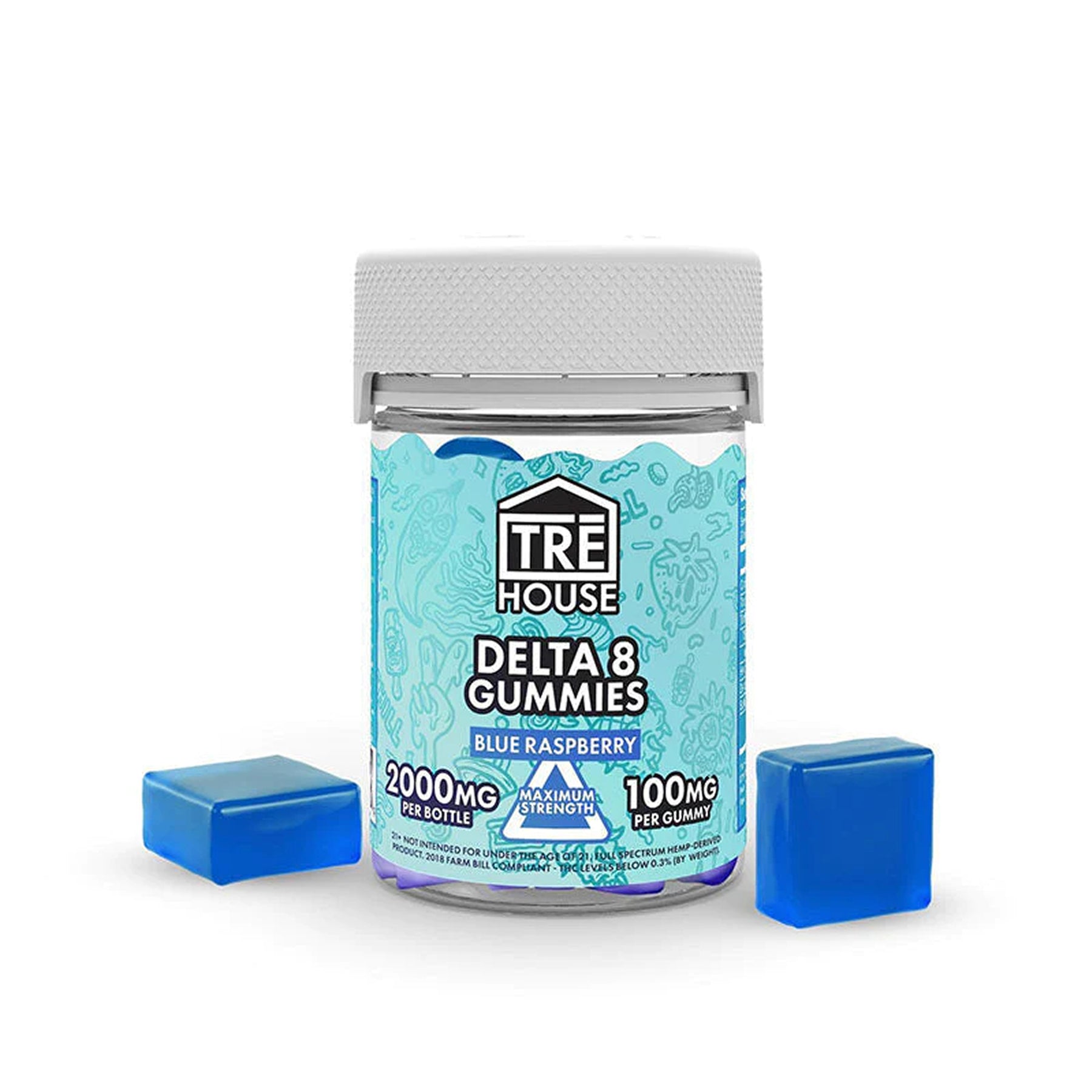 TRE House Delta-8 Gummies Maximum Strength