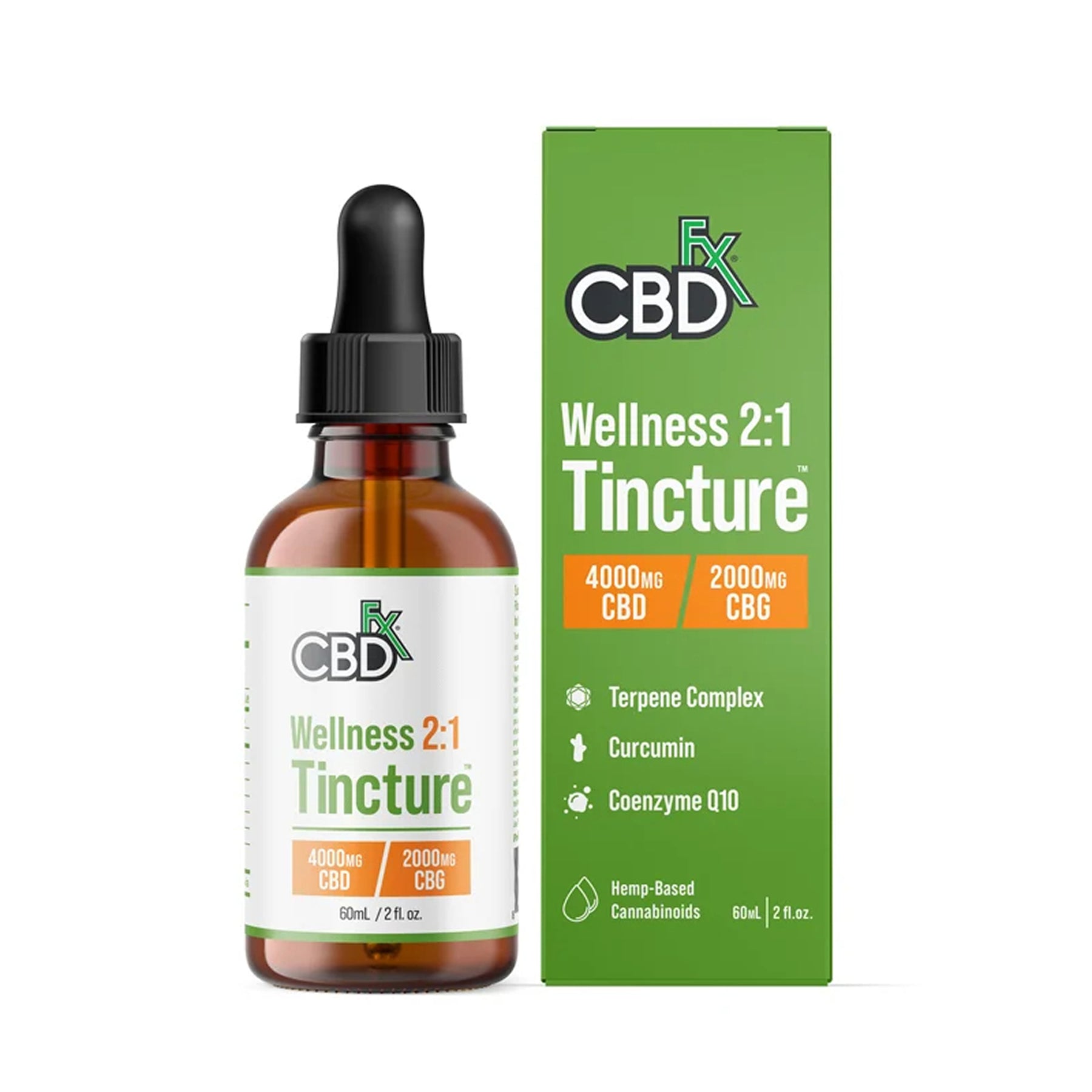 CBDfx Wellness 2:1 Tincture view 3
