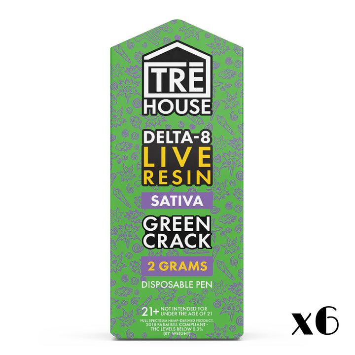 TRE House 2 Gram Delta-8 Live Resin Disposable Vape