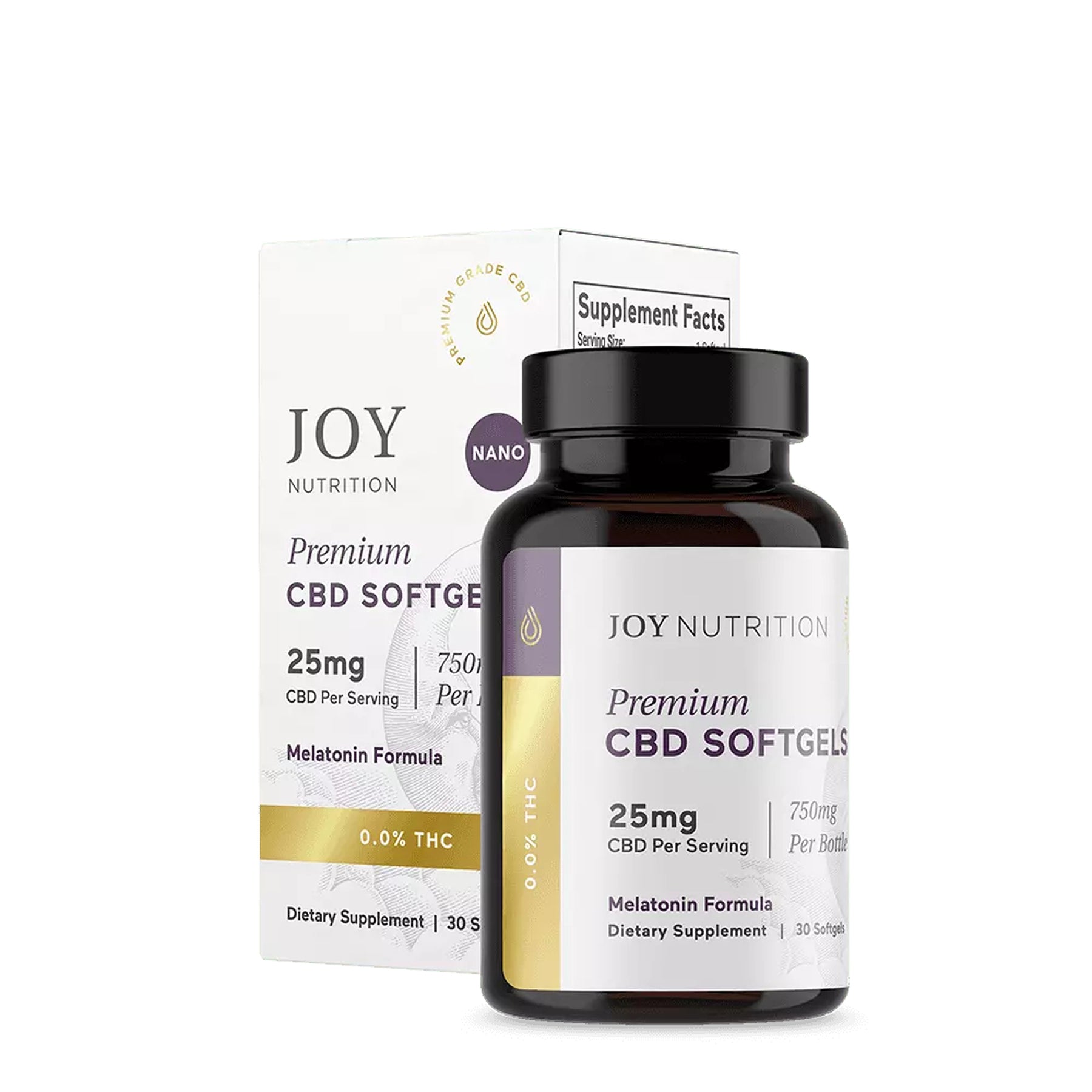 Joy Nutrition CBD Softgels with Melatonin & CBN