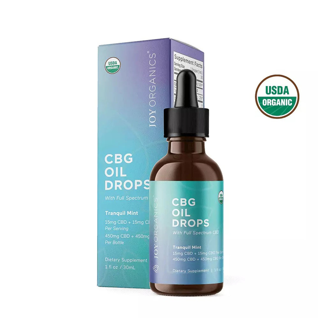 Joy Organics CBD + CBG Oil Drops