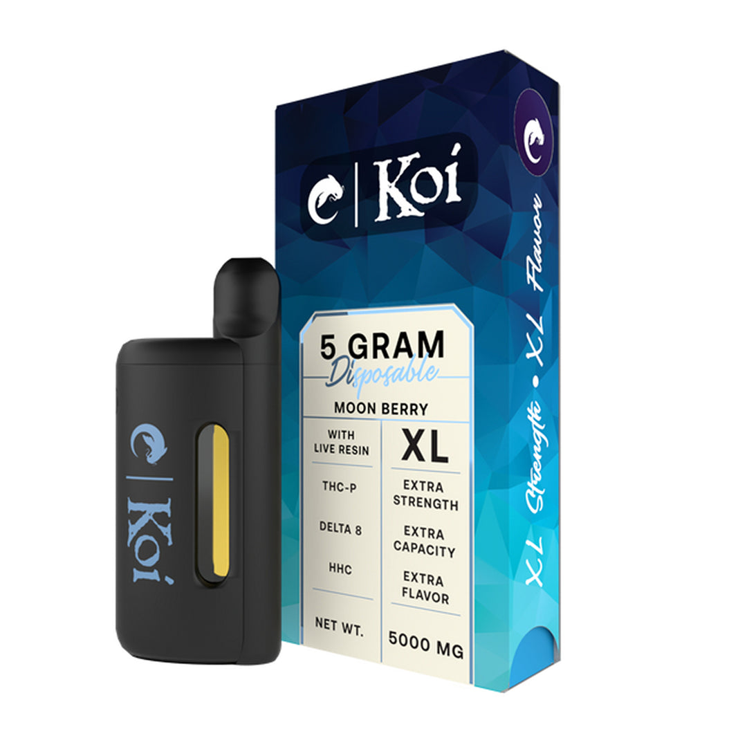 Koi 5 Gram THC-P Live Resin Disposable Vape | 5 Strains Ethereal Gold Dispensary Koi 5 Gram THC-P Live Resin Disposable Vape | 5 Strains Ethereal Gold Dispensary