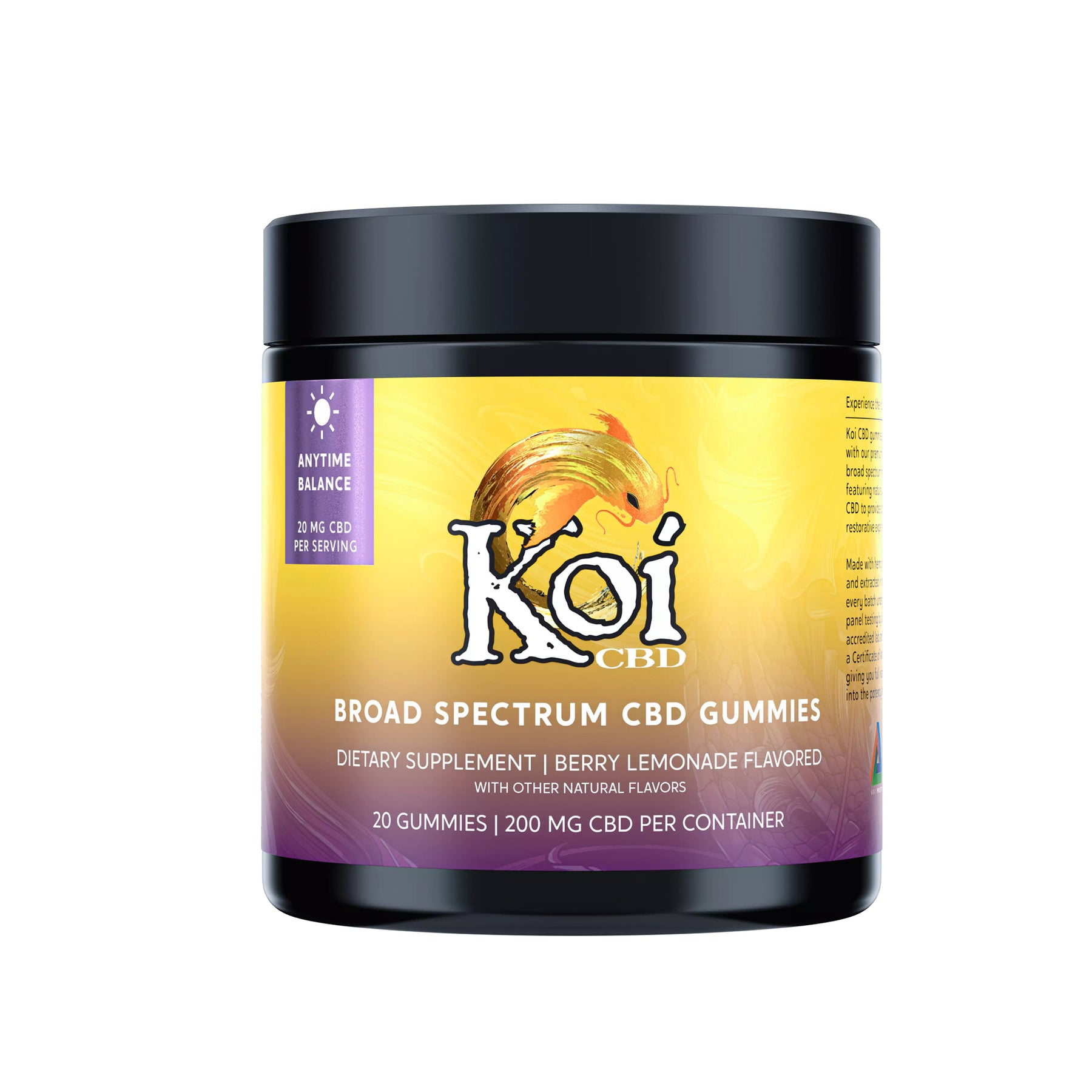 Koi Anytime Balance CBD Gummies view 2
