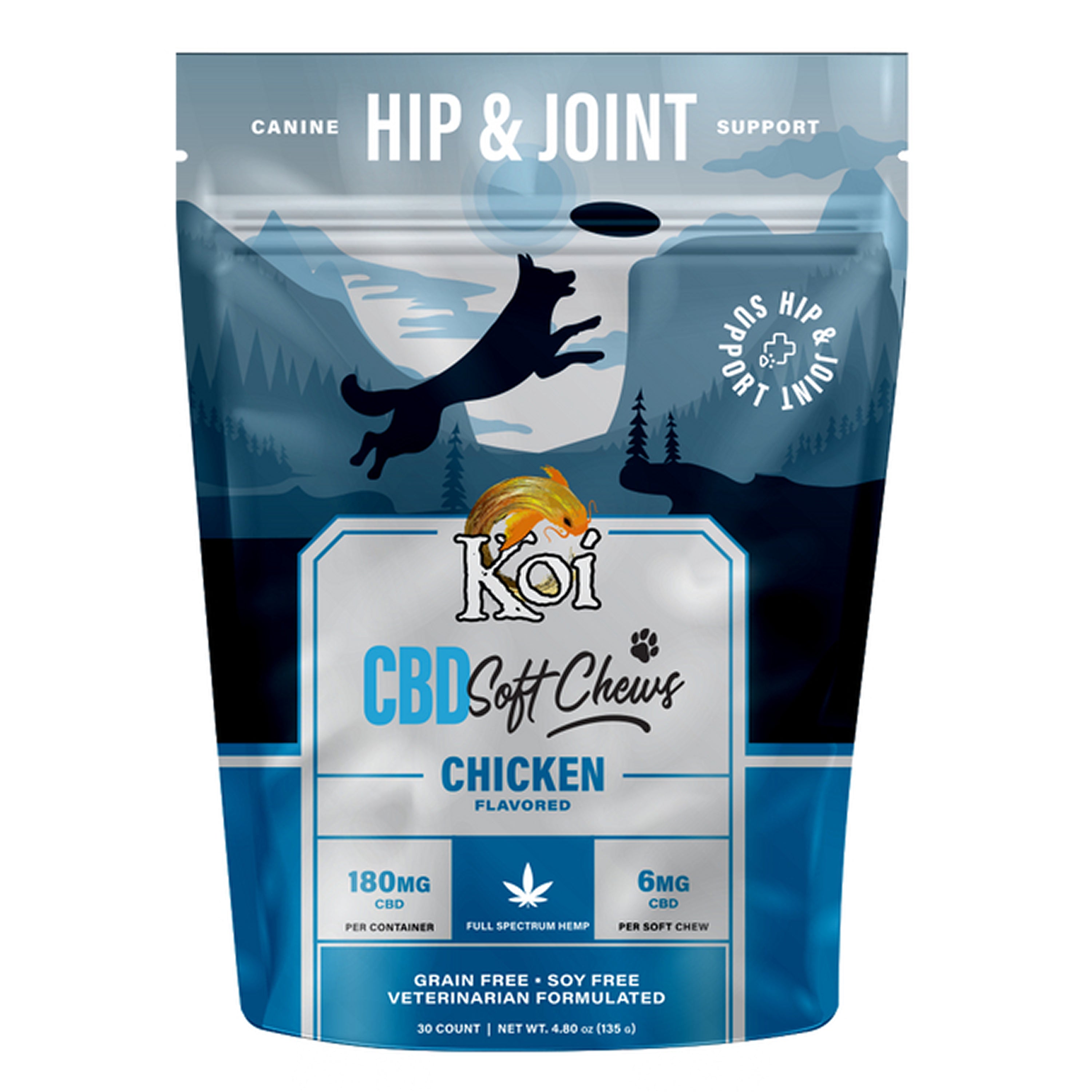 Koi CBD Soft Chews | 3 Flavors | 30 Treats – Ethereal Gold