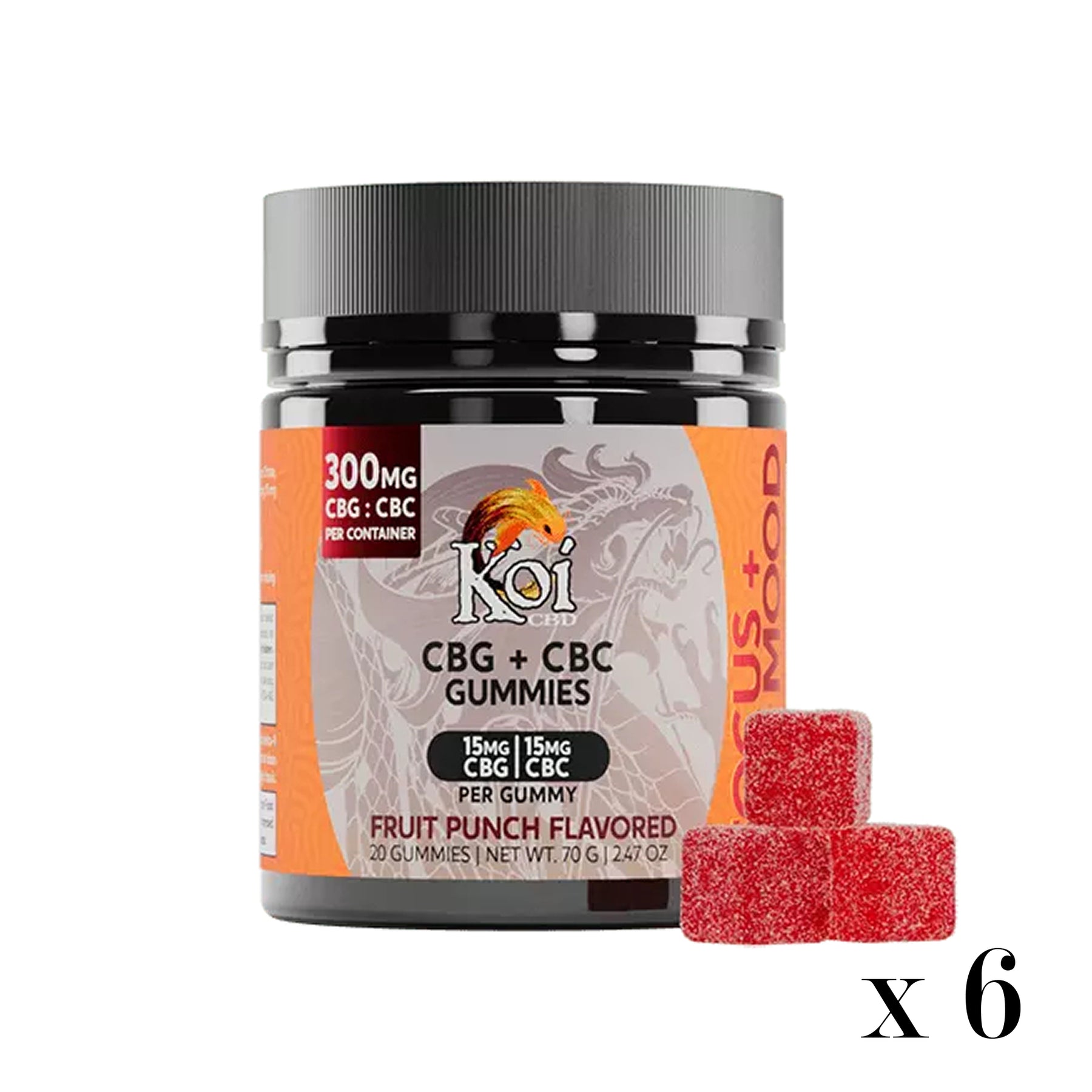 Koi CBG + CBC Gummies view 2