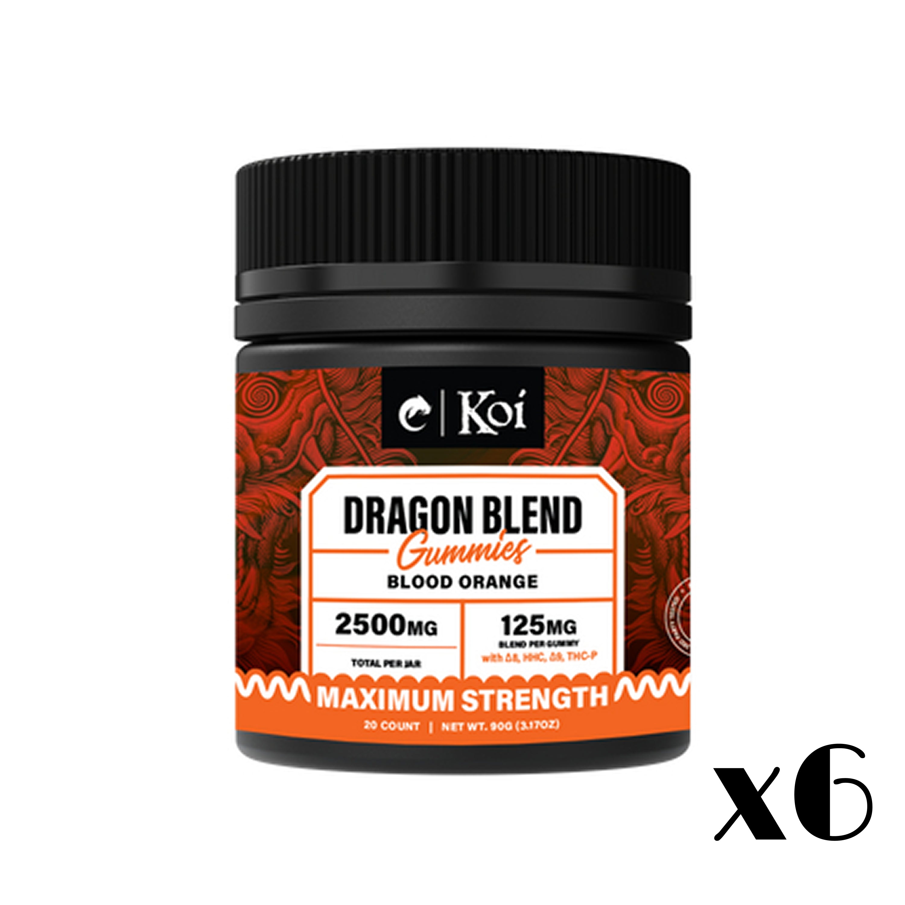 Koi Dragon Blend Gummies | 125mg | THC-P | HHC – Ethereal