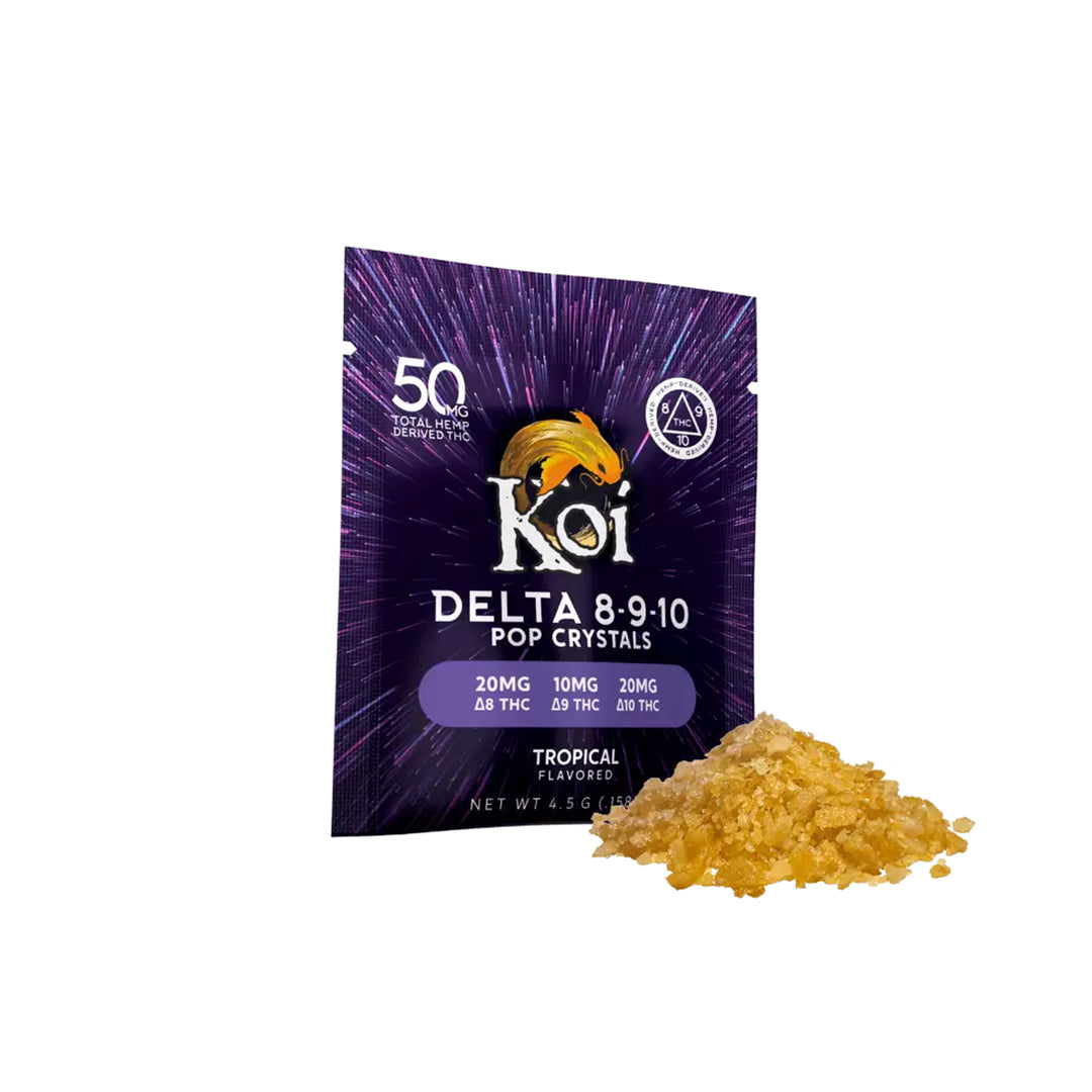 Koi Delta-8-9-10 Pop Crystals