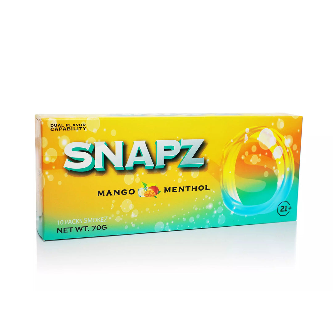 Snapz CBD Hemp Cigarettes - Flavor Capsule/Menthol