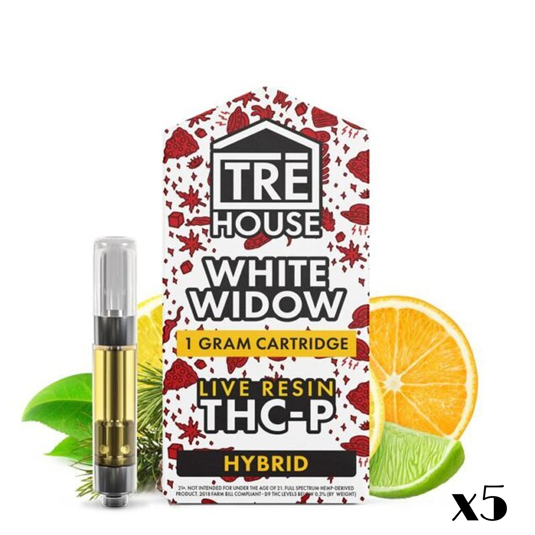 TRE House 1 Gram THC-P Live Resin Vape Cartridge view 2
