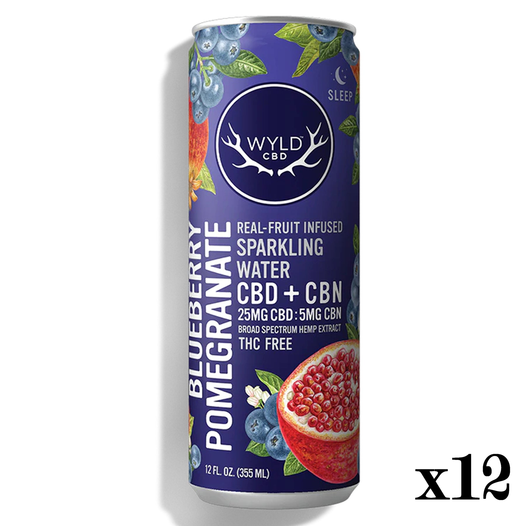 Wyld CBD + CBN Sparkling Water view 2