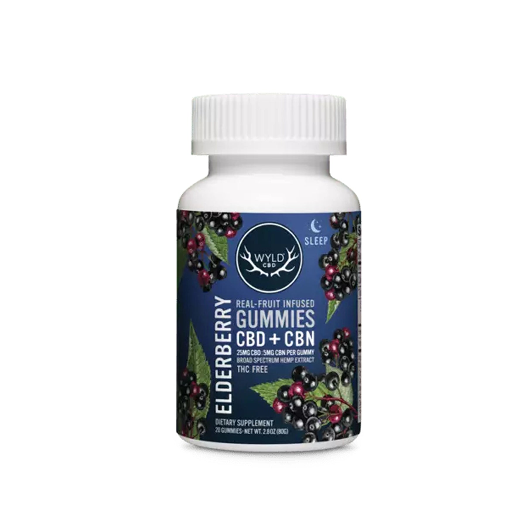 Wyld Elderberry CBD/CBN Gummies view 2