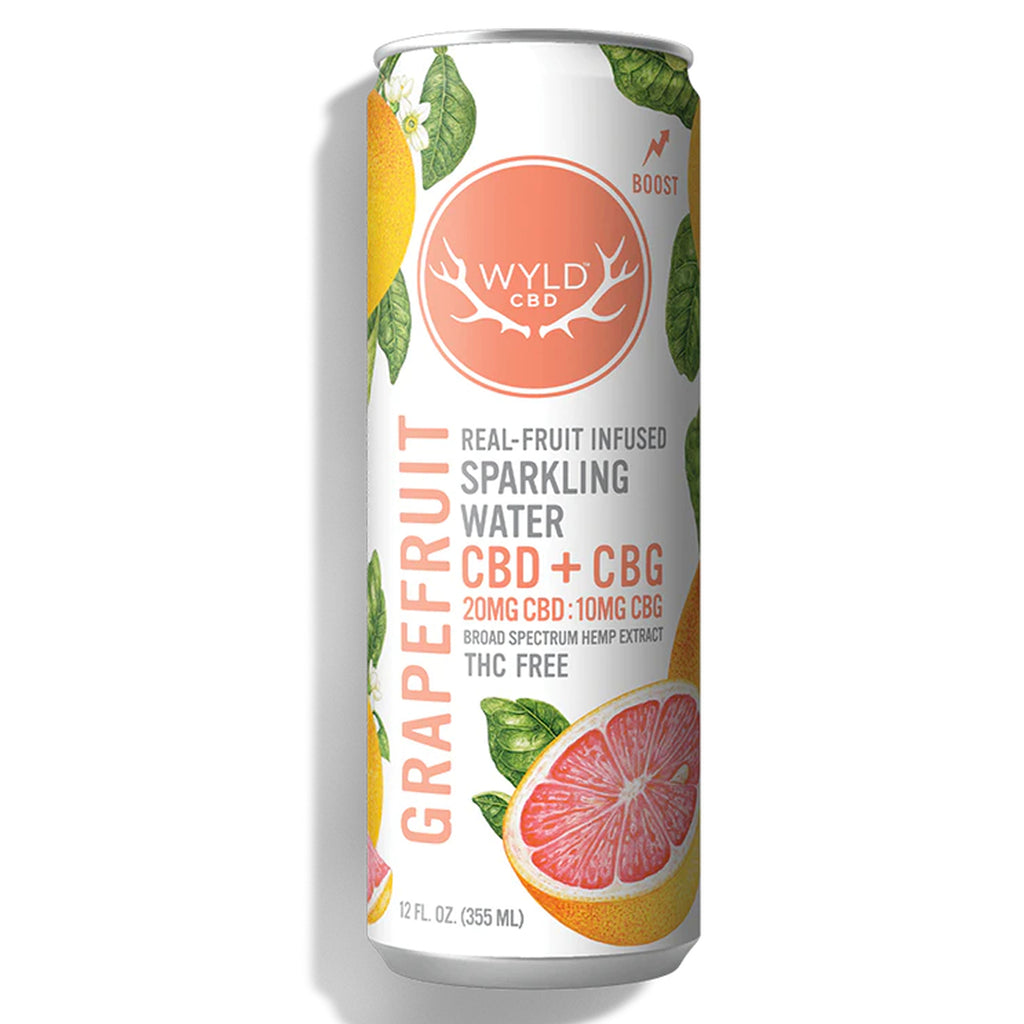 Wyld CBD + CBG Sparkling Water | Vegan | Real-Fruit – Ethereal